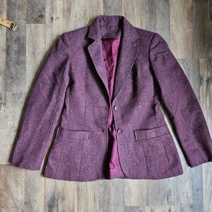 SPELLBOUND by Ricardo vintage Wool 70s 80s blazer fits like XS women EUC
